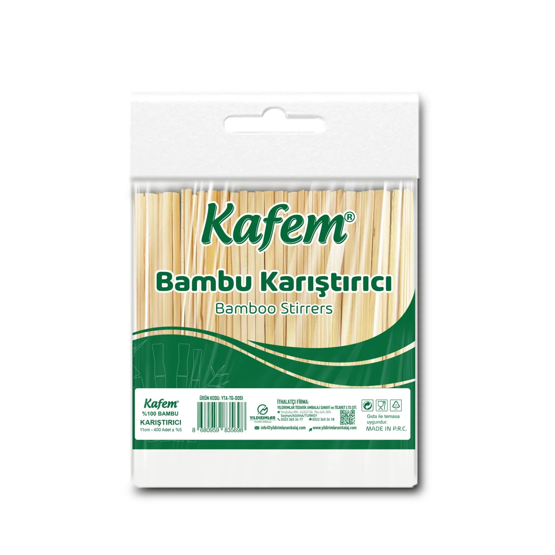 Kafem - Bambu Karıştırıcı 400'lü
