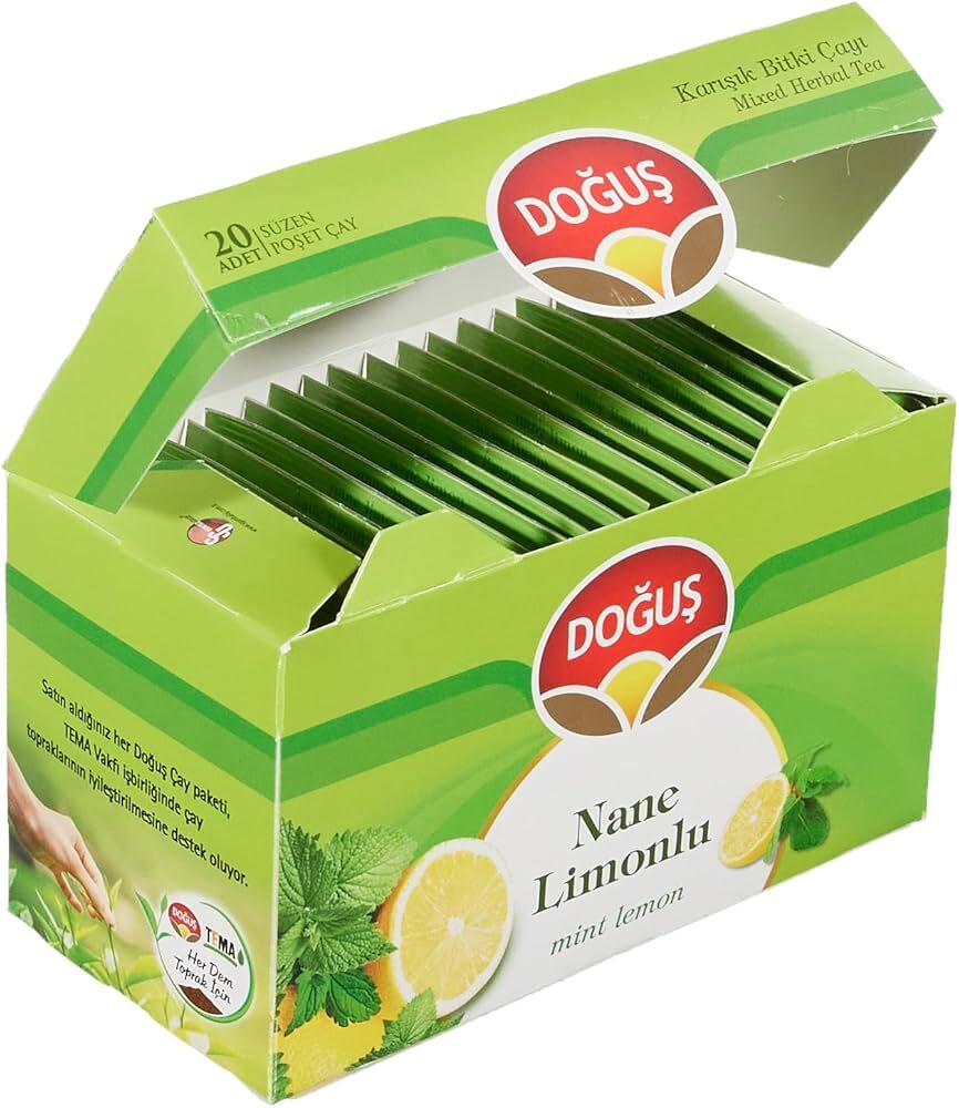 Doğuş Nane Limon Bitki Çayı, 20'li Paket