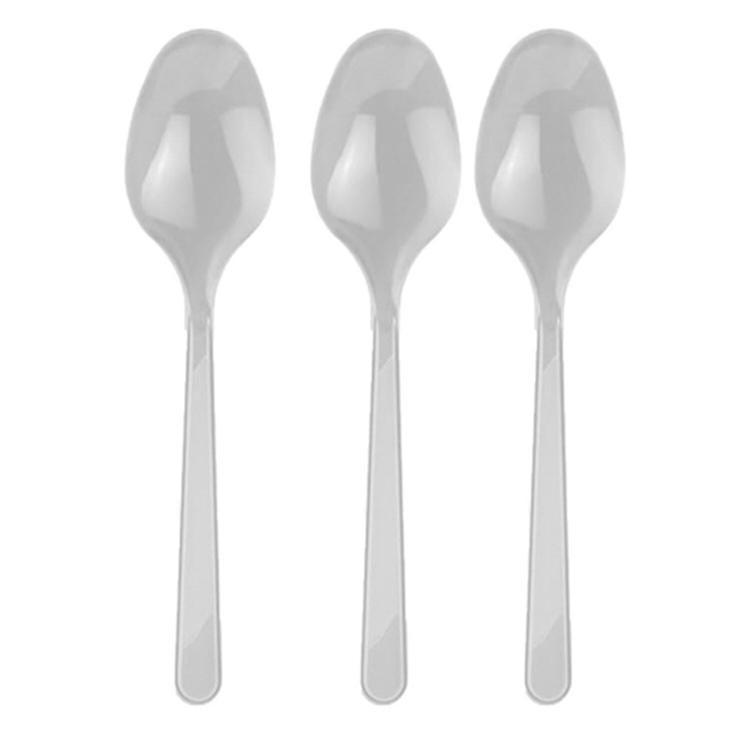 Plastik Kaşık Lüx 100'lü Şeffaf