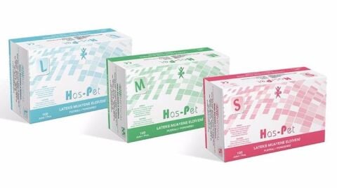 Lateks Muayane Eldiveni Pudralı