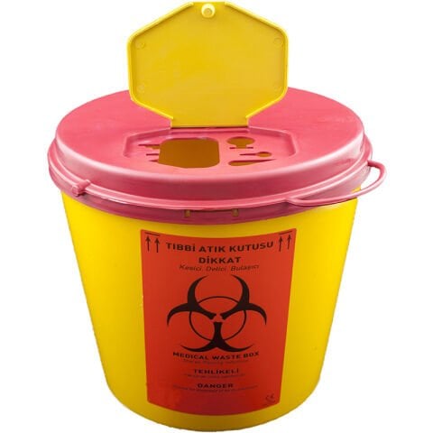 Tıbbi Atık Kovası Enjektör Atık 5Lt (Şart Box)
