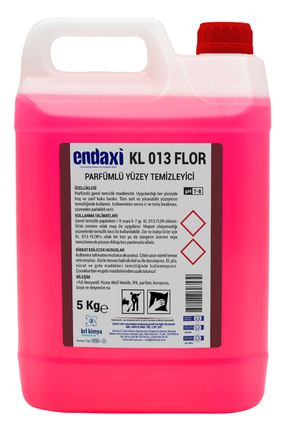 Endaxi - Parfümlü Yüzey Temizleyici 5 Kg.
