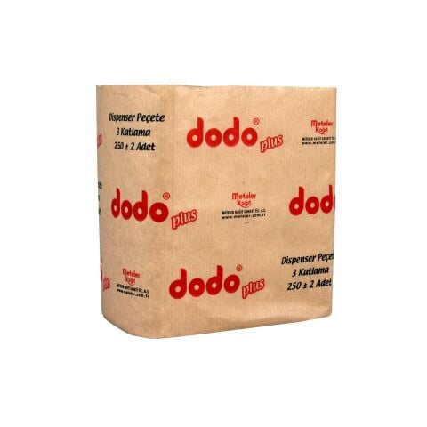 Dodo - Dispenser Peçete 250'li 18 Pk 1 Koli
