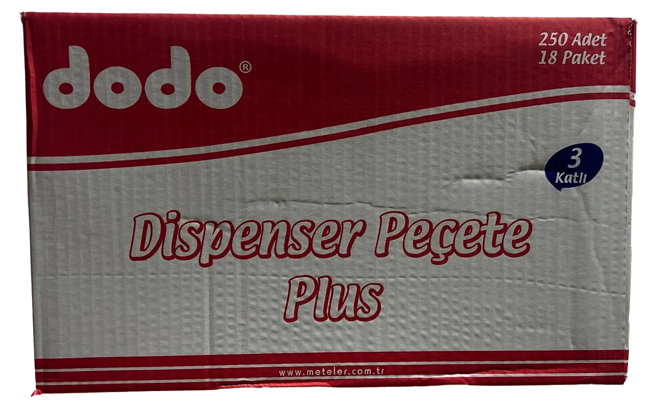 Dodo - Dispenser Peçete 250'li 18 Pk 1 Koli