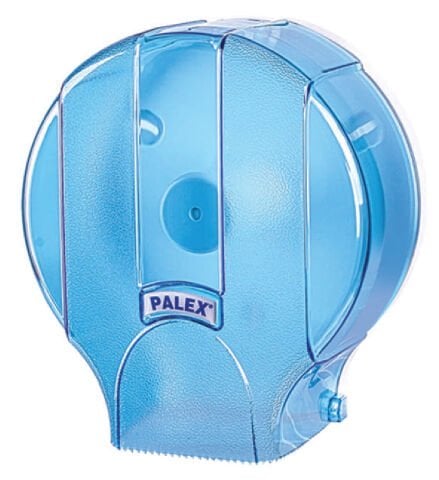 Palex - Standart Jumbo Tuvalet Kağıdı Dispenseri Şeffaf Mavi