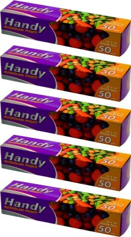 Handy Buzdolabı Poşeti Küçük Boy 50'li - 5 Paket