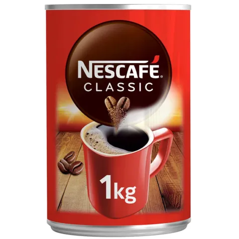 Nescafé Classic Çözünebilir Kahve 1 kg Teneke Kutu