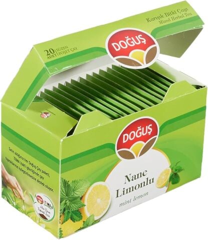 Doğuş Nane Limon Bitki Çayı, 20'li Paket