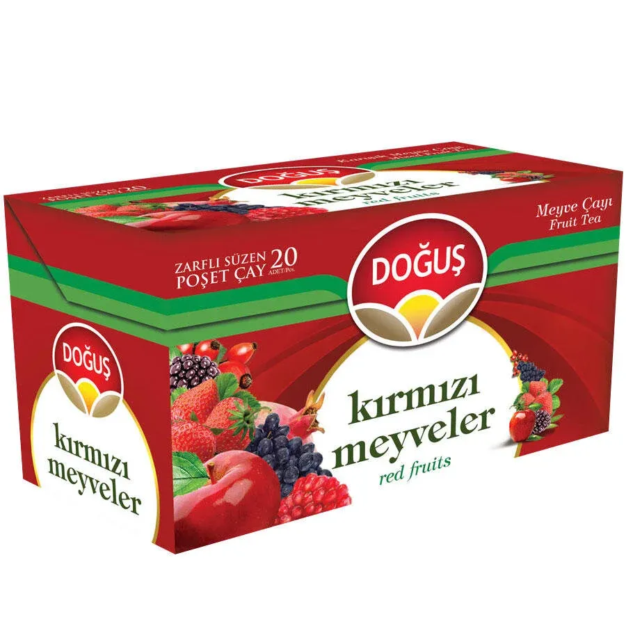 Doğuş Kırmızı Meyveler Bitki Çayı, 20'li Paket