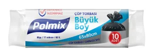Polmix Çöp Poşeti Büyük Boy 80gr 1 Adet