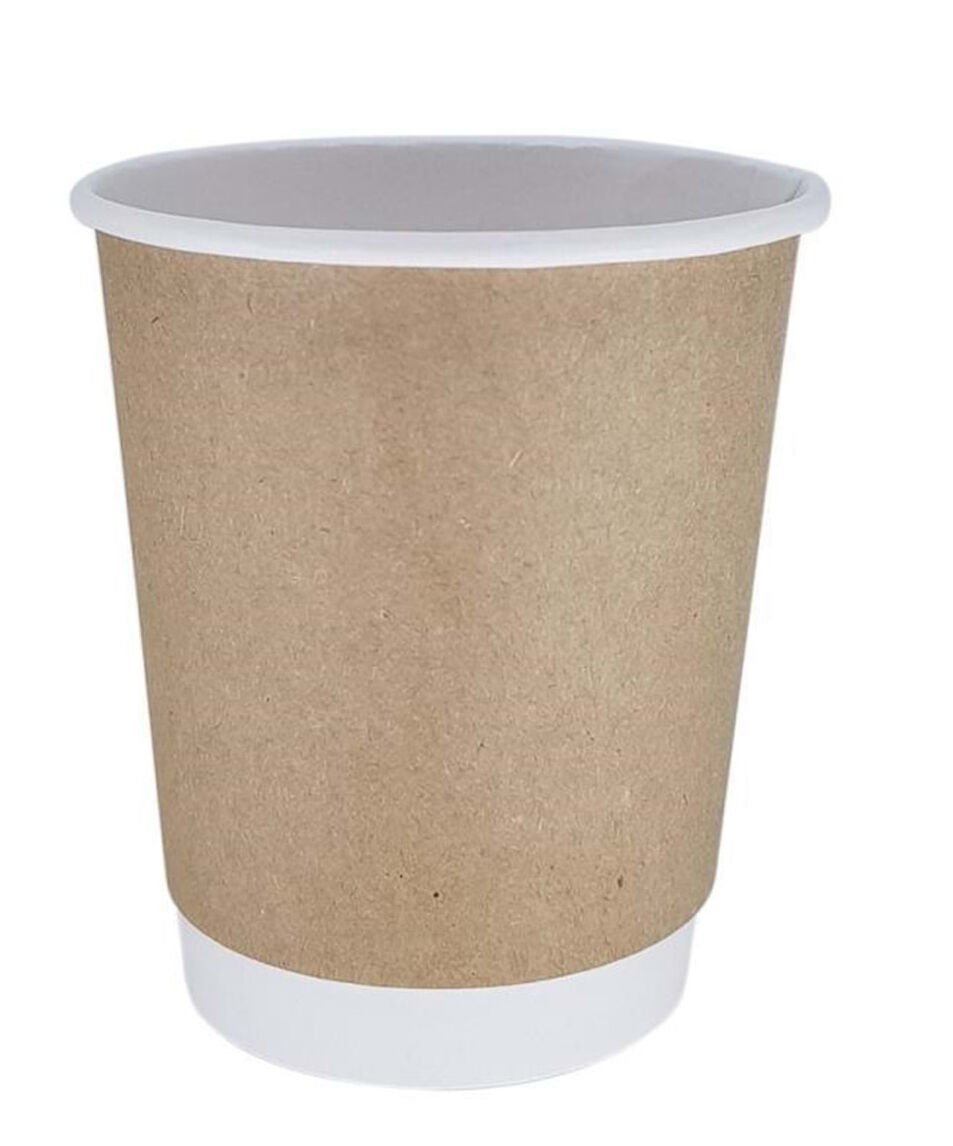 Karton Bardak 8 Oz Double Wall 25'li