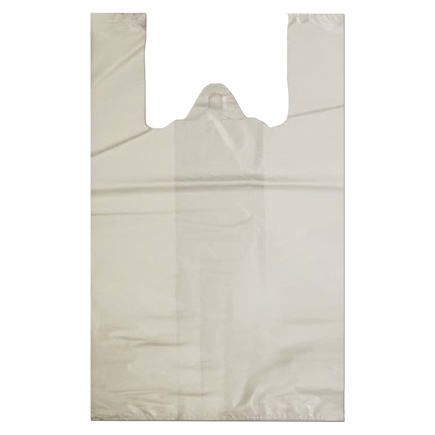 Atlet Poşet - Kirli Beyaz 45 x 75  1 KG. 10 Adet (Kurban Poşeti)