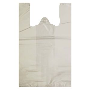Atlet Poşet - Kirli Beyaz 45 x 75  1 KG. 10 Adet (Kurban Poşeti)